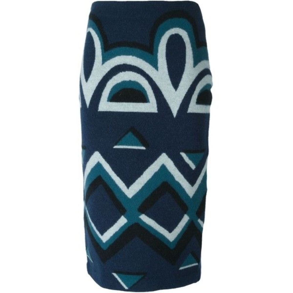 Burberry Prorsum Aztec print pencil skirt - Picture 14 of 14